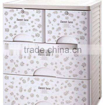 Modern Plastic Storage Cabinet for Closet/Office,6 Drawers photo-2