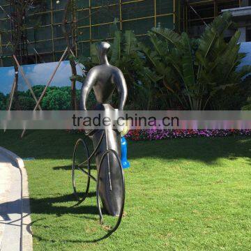 Bronze FRP Rider Sculpture Statue photo-5