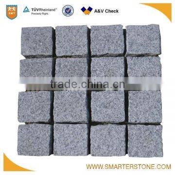 10x10x2 cm paving stone granite stone white color