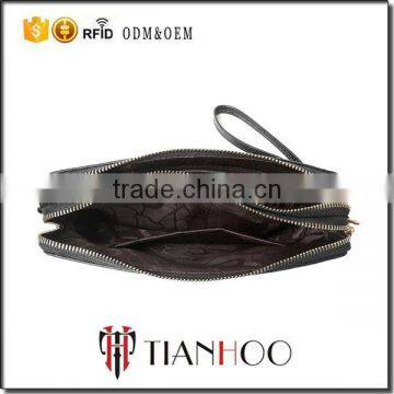 Leather Shoulder Bag With Clutch Set Handmade Lady Handbag photo-5