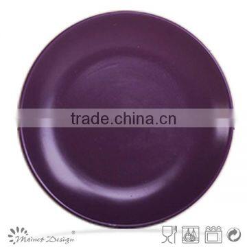 10.5" Painted Plate Designs Solid Color Painted Plate Designs photo-6