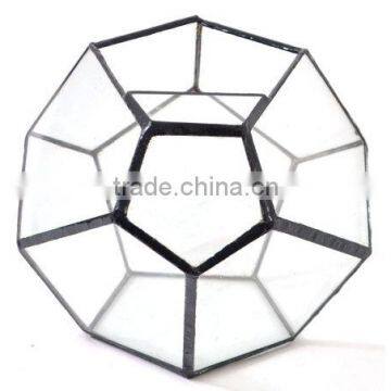 Stretched Dodecahedron 3 Sizes Geometric Fruit Glass Terrarium photo-5