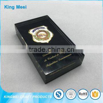 High Quality Acrylic Desk Acrylic Paper Weight Acrylic Coin Box photo-4