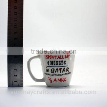Wholesale Custom High Quality QATAR Souvenir Ceramic Cup for Sale photo-3