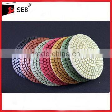 100mm polishing pads for concrete wet SEB-PP110679