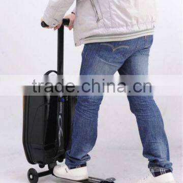 Fashion business scooter trolley luggage/travel bag/suitcase sets