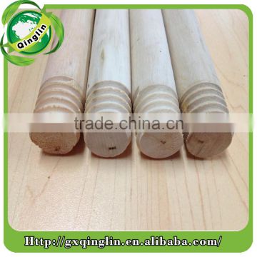 Hot sale natural broom handles wholesale/pvc coated wooden broom handle/pvc mop stick