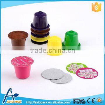 Customed PP plastic food grade reusable coffee capsule