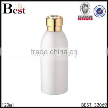 120ml Cosmetic Toner Lotion Green Frosted Glass Bottle Manufacturer With Gold Aluminum Cap China Suppliers photo-4