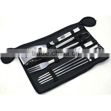 BQ-0033 / 7 pcs stainless steel bbq tool sets