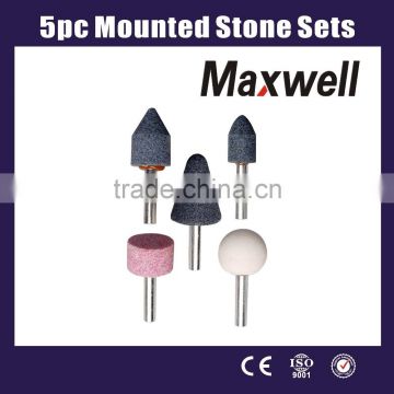 5pc Mounted Stone Sets