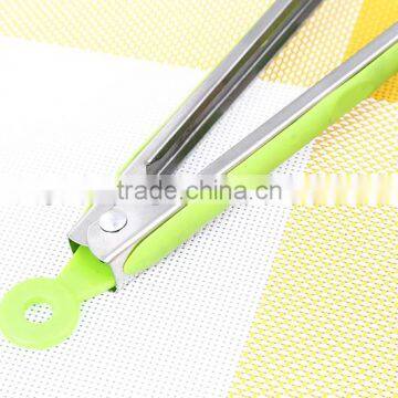 UJ28 Best Selling on Amaozn 12' Food Kitchen Silicone Tongs
