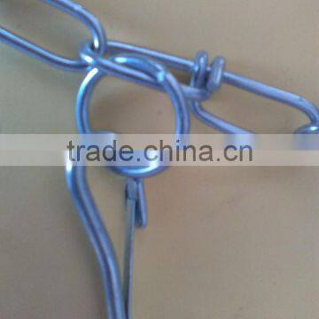 electrical galvanized different color pet chain