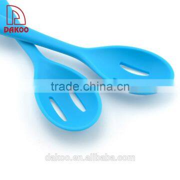 Integrated Seamless Design Silicone Handle Slotted Spoon