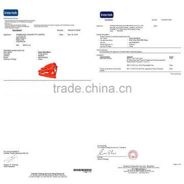 Latest Snow Luge Plastic Towable Kids Snow Sled With Backrest,toddler Pull Sled -30temp 24h Cold Resistance Test photo-5