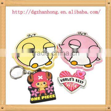 High quanlity & Fancy designe beginning a plastic lace keychain