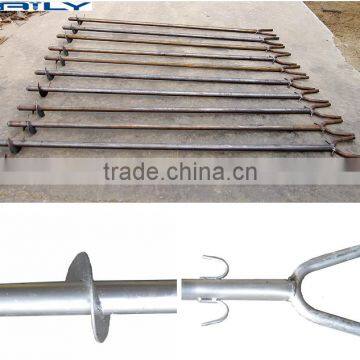 factory supply high quality screw anchor hook For Agriculture