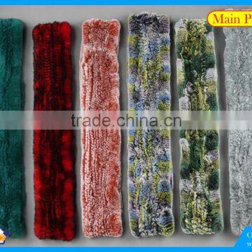 High Quality Knitted Rex-Rabbit Scarf photo-4