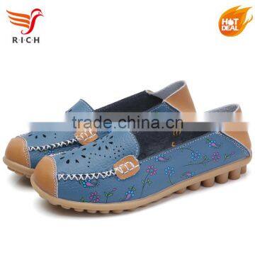 Factory Discount Fashion Women Casual Dress Flat Shoes Lady 2017 photo-4