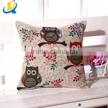 Wholesale Fancy Owl Design Pillow Covers Cute Pillow Cover photo-3