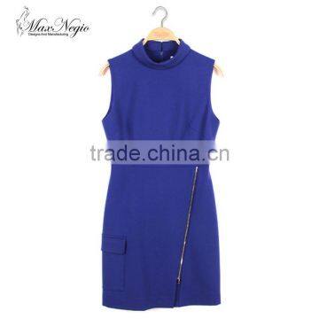 Maxnegio Fashion Stretch Fabric Winter Ladies Casual Dresses photo-2