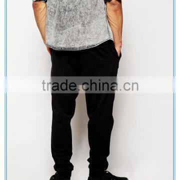 100%Cotton Sweatpants Mens Baggy Sweat Pants photo-2