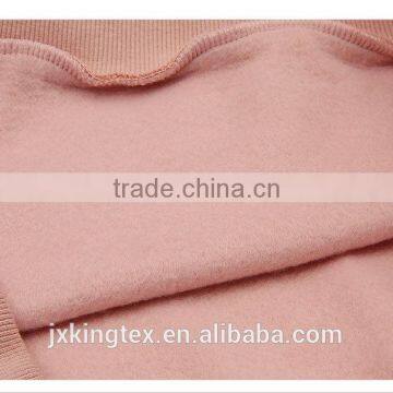2017 Hot Sale OEM Women Long Sleeve Pink Color Fleece Plain Hoodies With Competitive Price photo-5