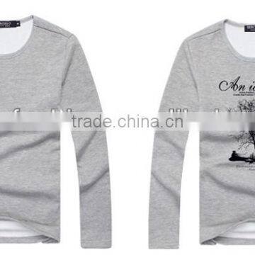 Men's Long Sleeve Round Collar Fashion R0017 photo-3