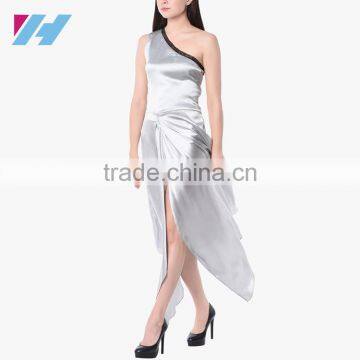 Summer New Fashion Apparel Clothes Sexy Women's Asymmetric Party Dress photo-2