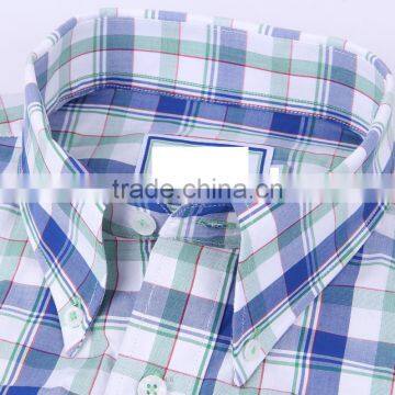 2017 New Fashion Plaids Mens Long Sleeve Casual Shirt Wholesale photo-4