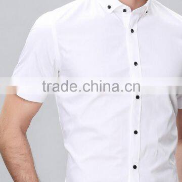 Wholesale Plain White 100% Cotton t Shirts for Men Classic t Shirt Design for Men photo-3