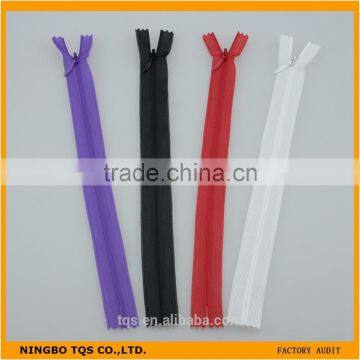 Factory Wholesale Close-End Nylon Invisible Lace Zipper