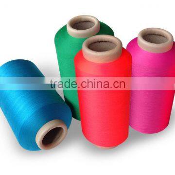 100D Full Dull Polyester Twisted Yarn for Label photo-3