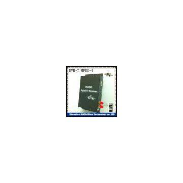 (M-618) DVB-T MPEG-4 Car Digital tv Receiver Dual Tuner Support High Speed Mobile