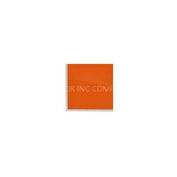 Indoor Decorative Orange Lacquered Glass 5mm Wall With Clear Float Glass Waterproof