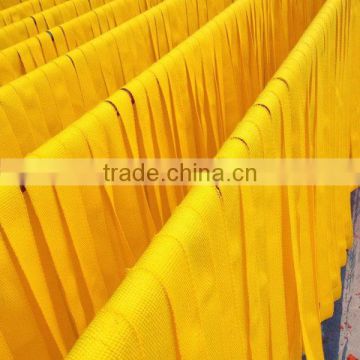 Yellow fiber glass heat insulating exhaust header wrap