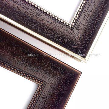 J06040 Series Antique Plastic Painting Mirror Picture Frame Moulding Manufacturers photo-3