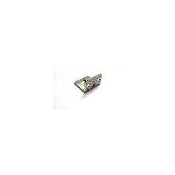 4 Slide / Number Steel Stamping Parts , Curved Nickel-plating Metal Stampings