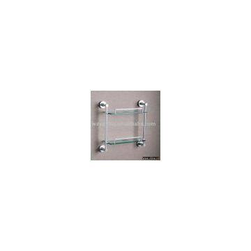 double glass shelf,double glass rack,rack