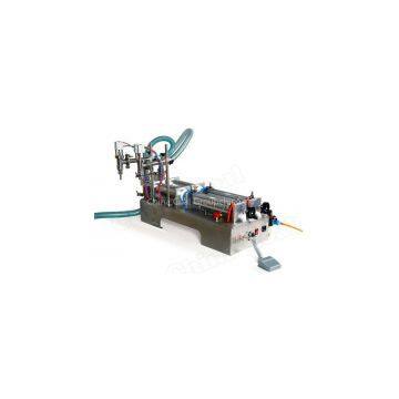 Semi-Automatic Two Nozzle Piston Pneumatic laundry washing Liquid filling machine (chinacoal02)