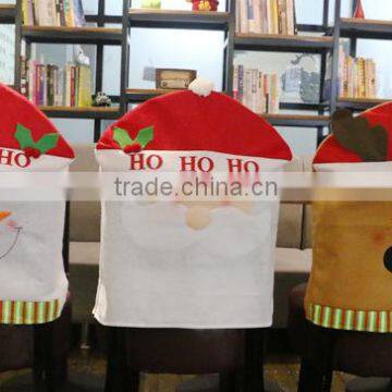 Cute Christmas Chair Cover Banquet Decoration Ornament