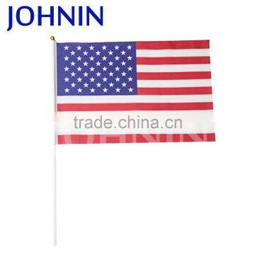 OEM Custom Design Polyester Printed Small Mini Waving Hand Flag