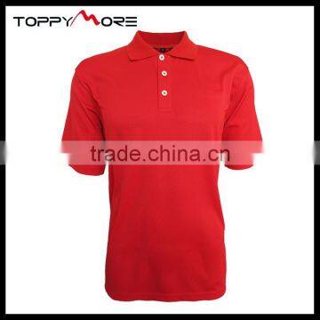 201501001096 OEM Red Huntte Men's Polo shirt