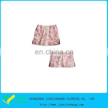 OEM All Sublimation Patterns Golf Skirts With Inner Short Shorts