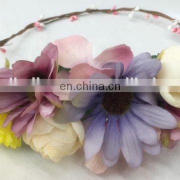 Wholesale Low Price Christmas Decorative Flower Garland Headband FH4043