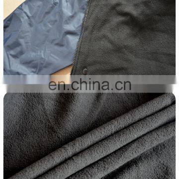 Outdoor Jacket Type Polar Fleece Polyester Material PVC Rain Jacket photo-2