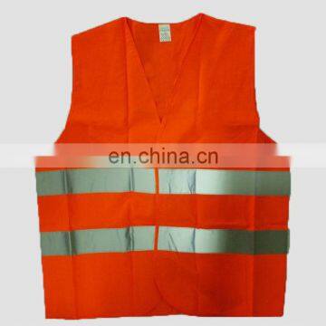 cheap vest reflector/orange reflector safety vest/mens traffic reflector vest