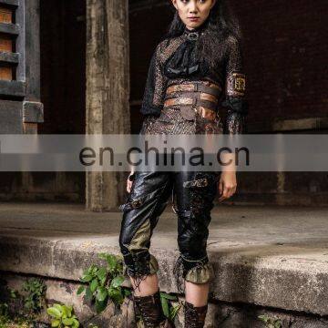 Steampunk Half-corsage - Waist Belt With Removable Details and Pocket photo-6