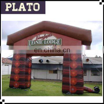 outdoor inflatable square leg arch gate for outdoor activities