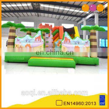2016 new product inflatable fun city cartoon jumping castles children games